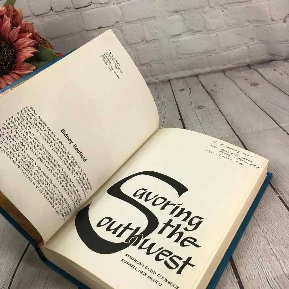 vintage savoring the southwest cookbook 1984